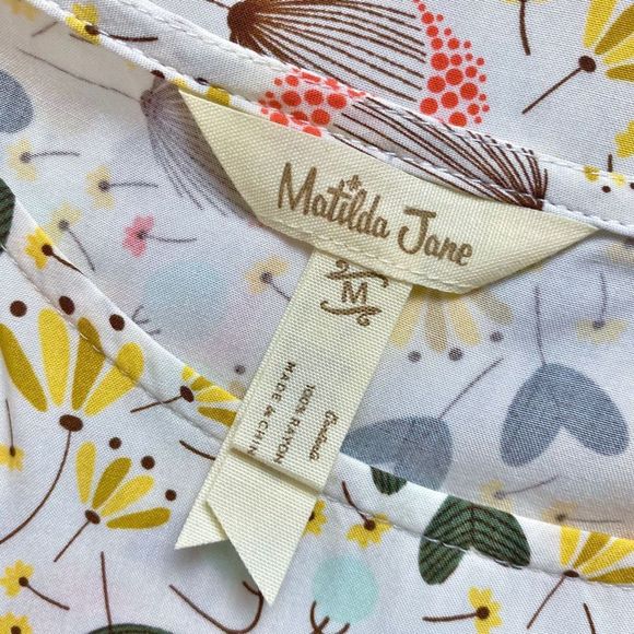 Matilda Jane Gentle Breeze Top - Size Medium - Picture 7 of 7